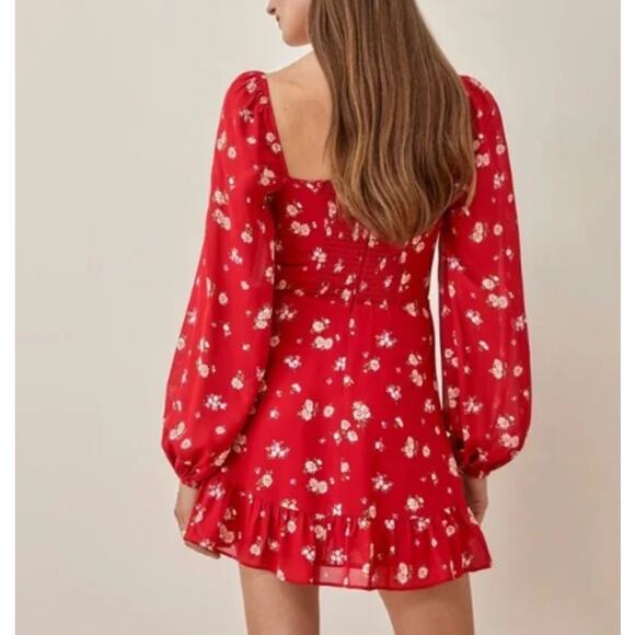 Reformation Cammi Dress in Cassia - Picture 2 of 10